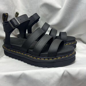 Dr Doc Martens Blaire Women’s Size 10 Leather Strappy Platform Gladiator Sandals